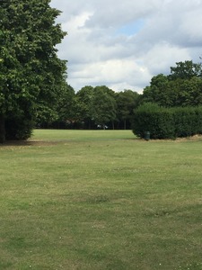 Entrance to the football pitch