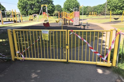 Padlocked Play Area