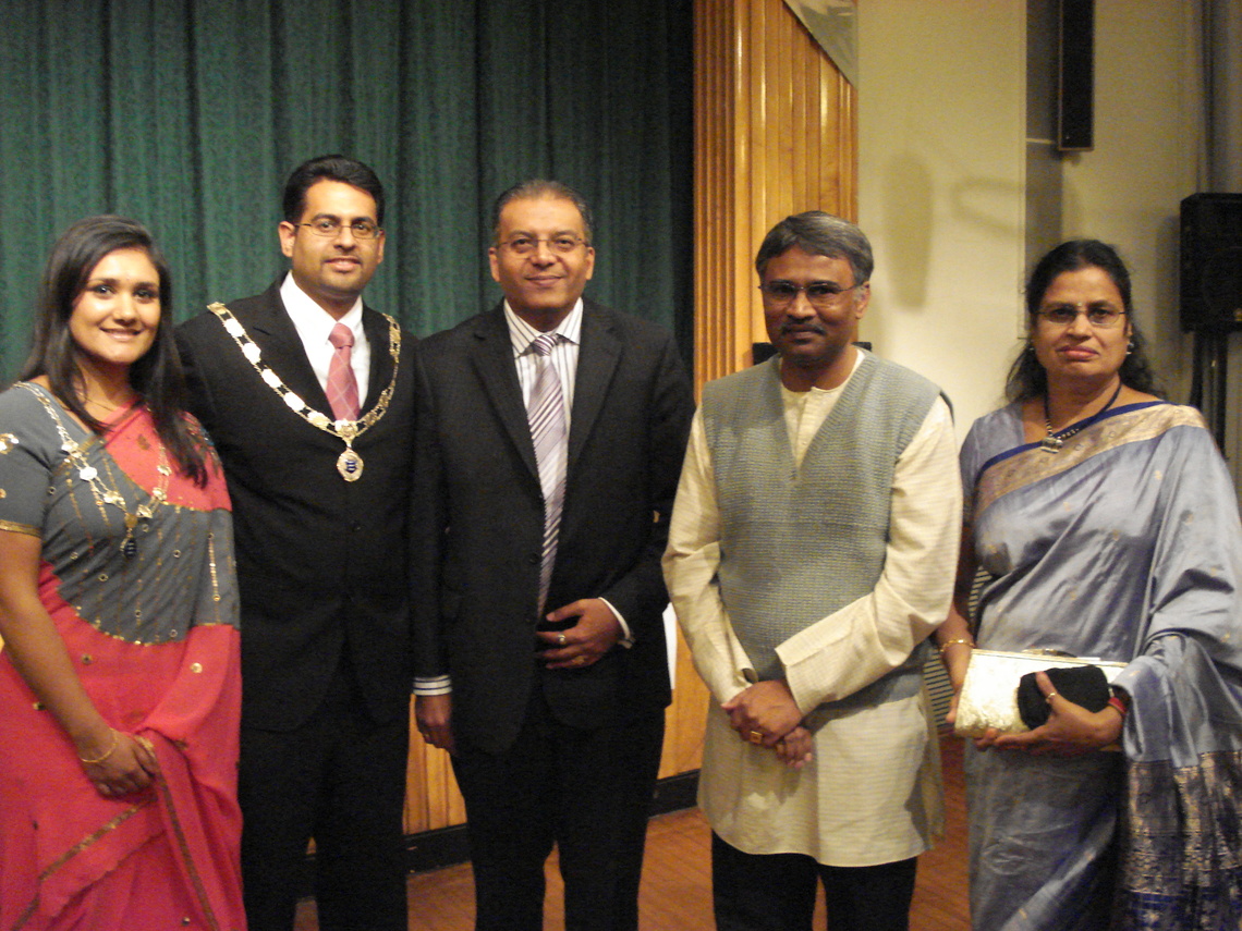 Deputy Mayor with Sunny and Subbu