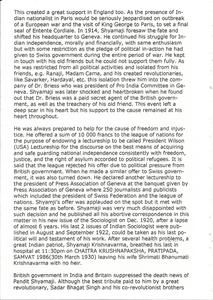 MEMORIAL PLAQUE SOUVENIR