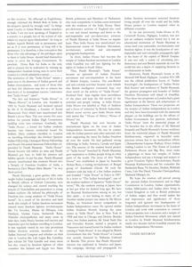 INDIA HOUSE ARTICLE IN INDIALINK INTERNATIONAL