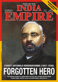 PANDIT SHYAMJI KRISHNAVARMA MEMORIAL ARTICLE PUBLISHED IN INDIA EMPIRE MAGAZINE