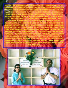 PANDIT SHYAMAJI'S ASTHI GENEVA