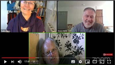 Pauline Roche, Sweyn Hunter and John Popham on Dr Tech show