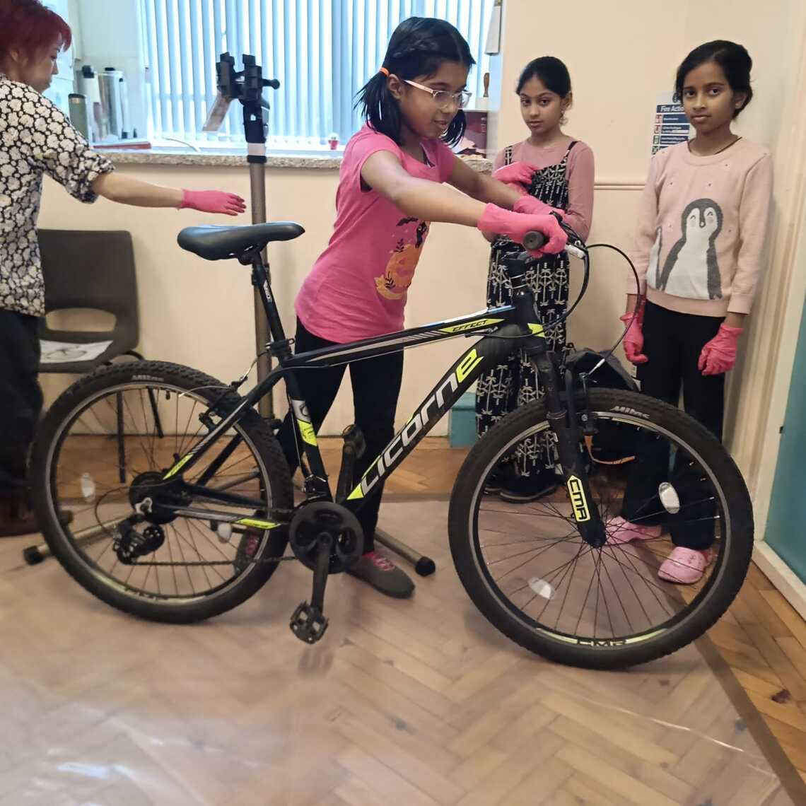 B1 - testing the bike