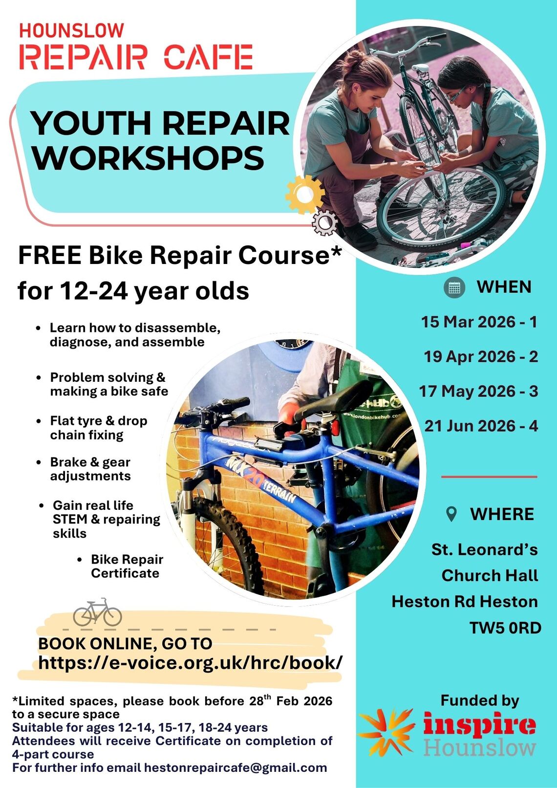 Bike Repair Workshops