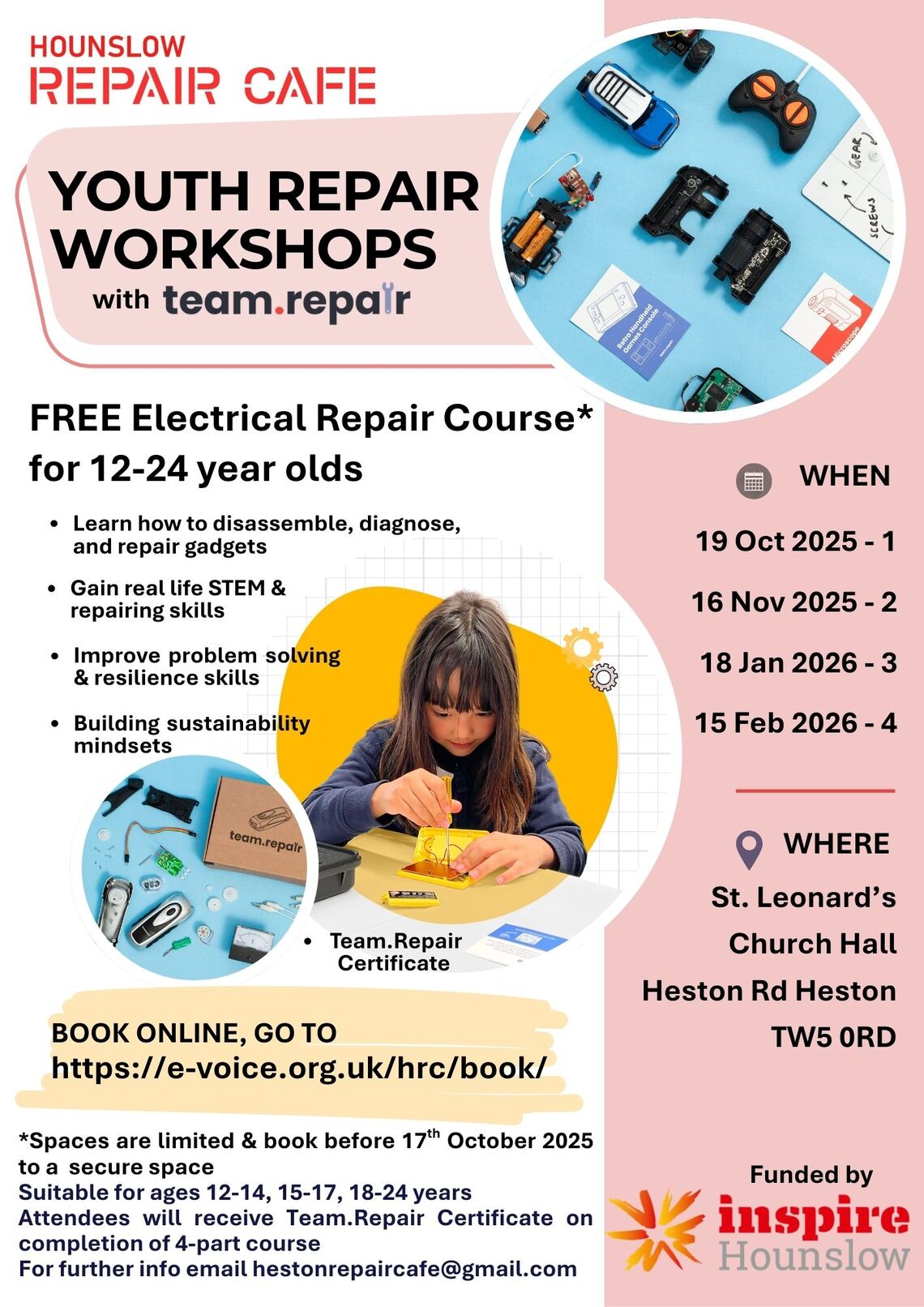 Team Repair Workshops