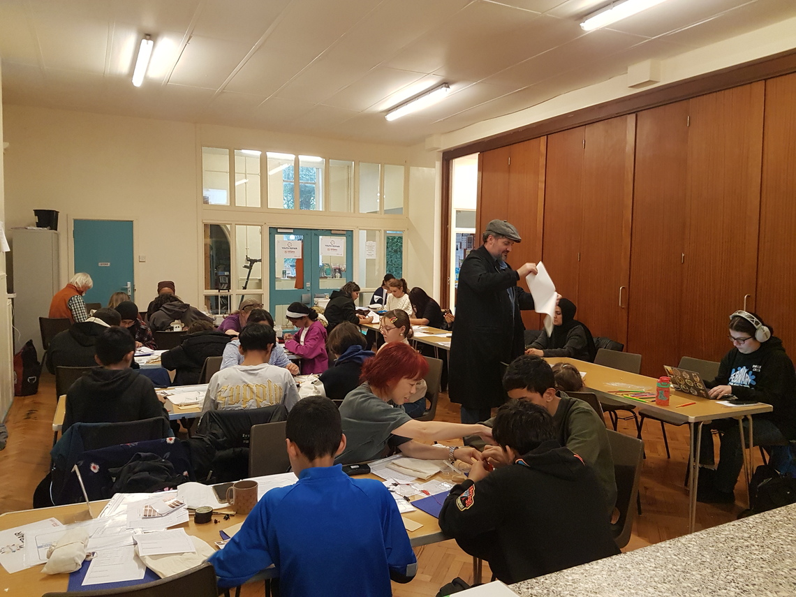 Youth Workshop Hall view