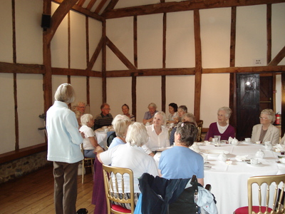 Tea at Loseley Courtyard tearoom