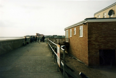Fishing by Brooklands Market in 1997
