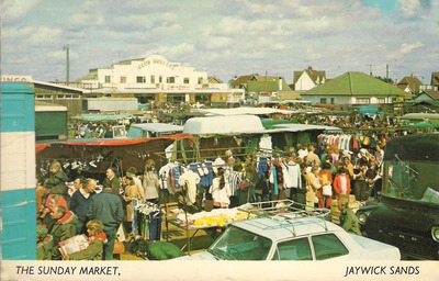 The ever popular Sunday market.
