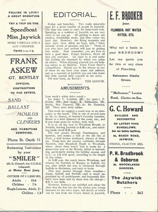 Jaywick Journal, Issue No. 3, page 1.