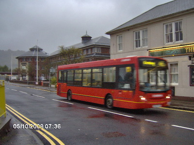 465 to Dorking Station. Arriva 3978 GN07AVU.