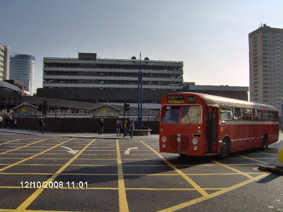 750 Birmingham Hill Street to Wythall Transport Museum.