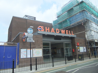 Shadwell Station Entrance