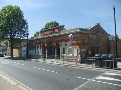 Rotherhide Station Entrance