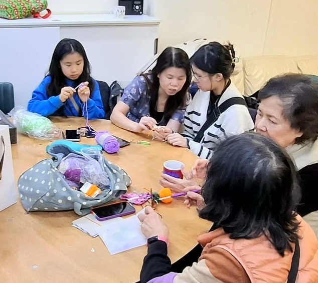 Crafting class at KCA