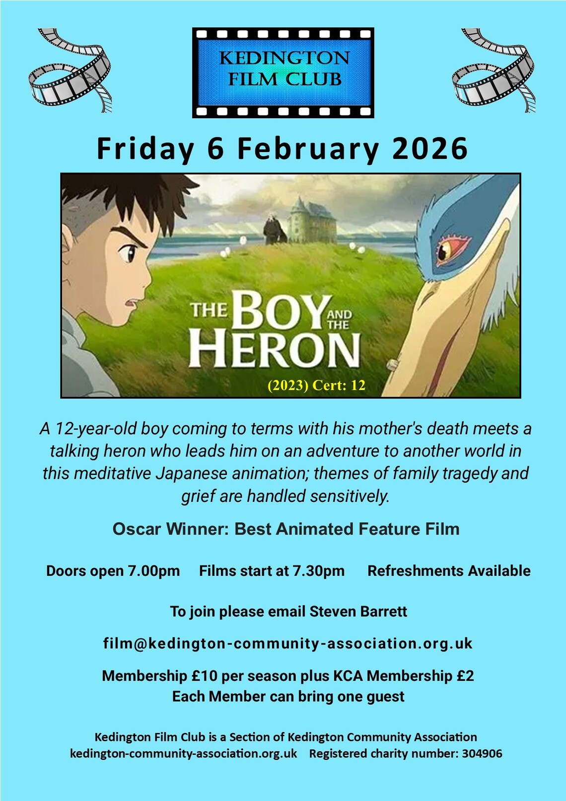 boy and heron