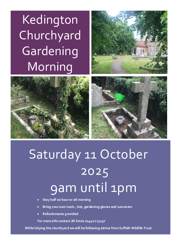 Churchyard Gardening October 2025