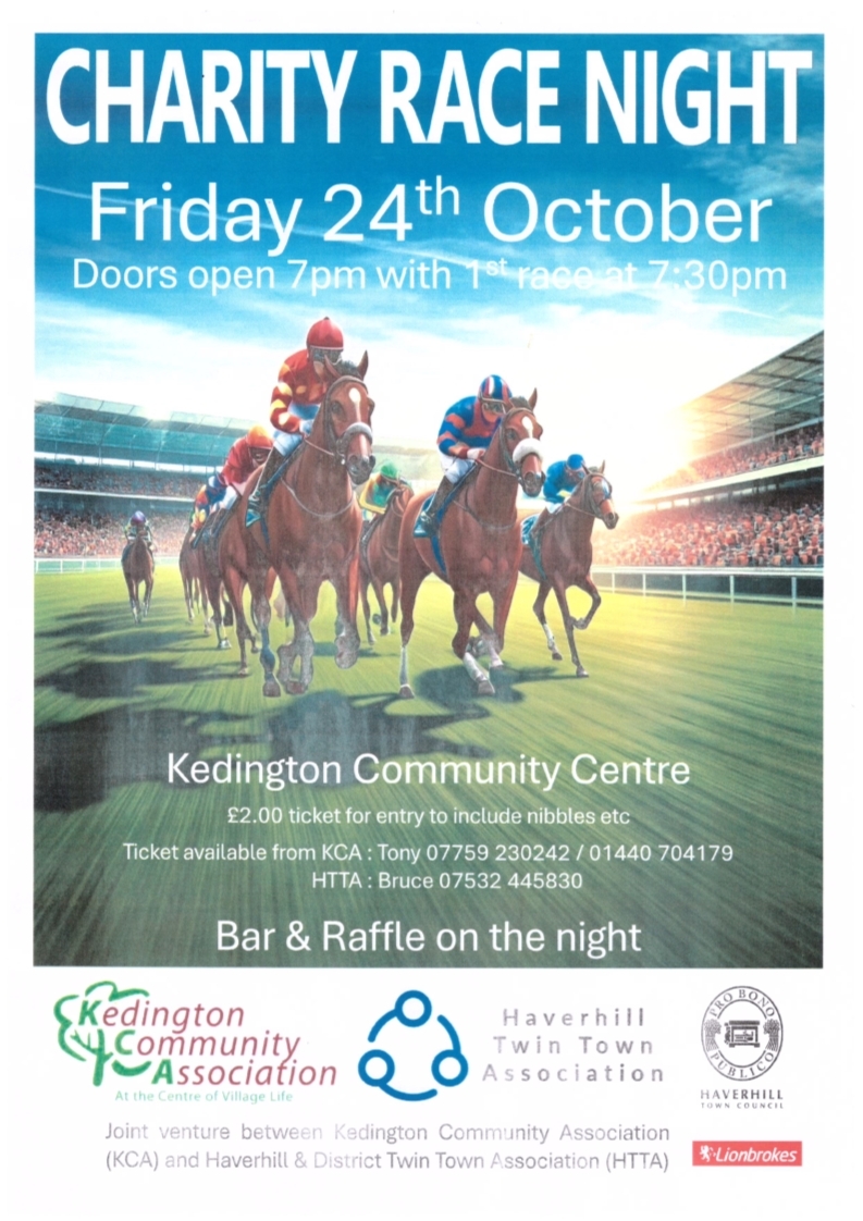 KCA Poster Race Night