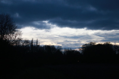 lidgate winter dusk