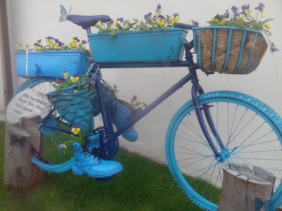 Blue bike