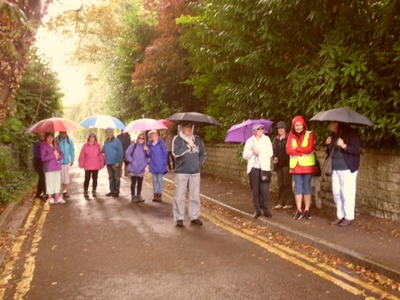 Start of the Umbrella Walk