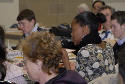 panellists were asked their views on a range of ethical issues including on stem cell research, faith schools and homosexuality