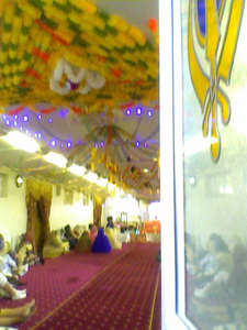 we ended the day at Guru Har Rai gurdwara