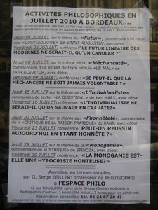 Cafe Philo programme