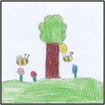 Runner up drawing of tree for logo contest