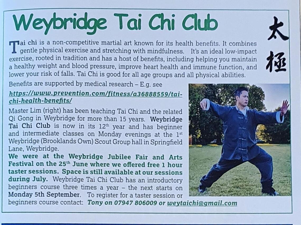 Weybridge Taichi club
