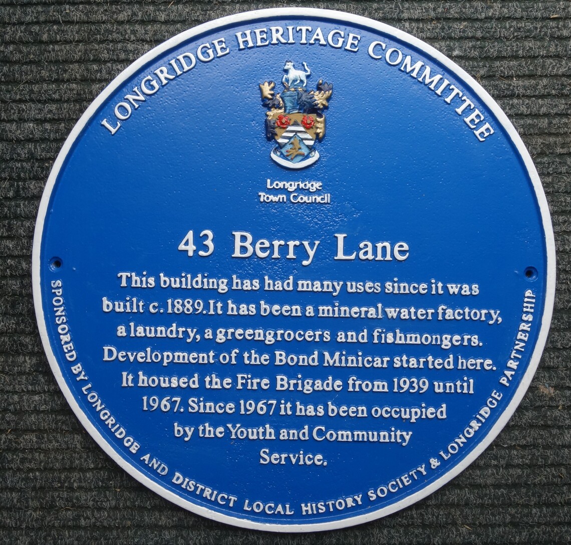 Blue Plaque - after
