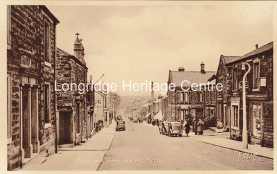 101B - Berry Lane - A view looking downhill - 1950