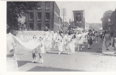 103B - Berry Lane - Church procession passing Cramp Oaks Mill - Unknown