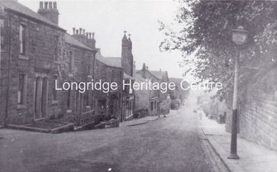 104B - Berry Lane - Looking downhill from The Limes - 1950