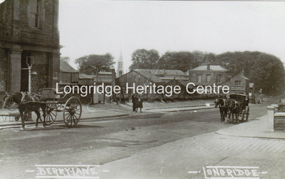 105A - Berry Lane - View of site now occupied by the Co-op supermarket - Unknown