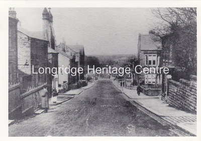 105B - Berry Lane - View looking downhill from The Limes - Unknown