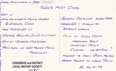 108C - Berry Lane - Post card - 1934