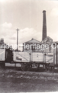 111A - Cramp Oaks Mill - View from the railway goods yard - 1960