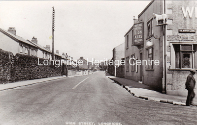 113B - Higher Road - View from the White Bull PH towards Tootle Heights - 1930