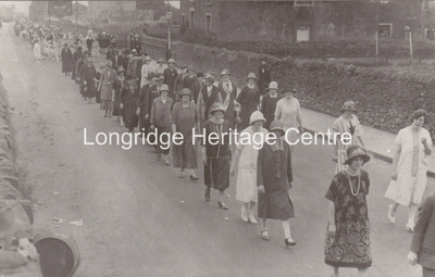 114A - Higher Road - Church procession going to Tootle Height - 1930