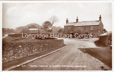 116A - Higher Road - A view towards Quarry Cottages and Tootle Height - Unknown
