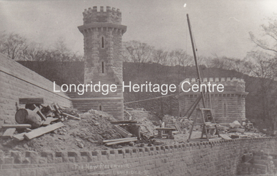 124B - Dilworth Waterworks - Under construction - 1906