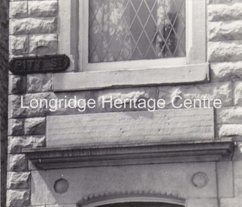 132A - Pitt Street - Name plate that was removed from 82 Derby Road - 1997