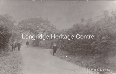 137B - Halfpenny Lane - Looking towards Whittingham Road - Unknown