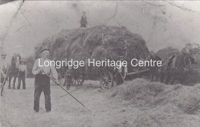 139C - Haymaking - Near Chipping using Berrys men and wagons - Unknown