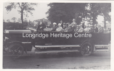 145C - Charabanc Trip - A local outing to Keswick - 1920