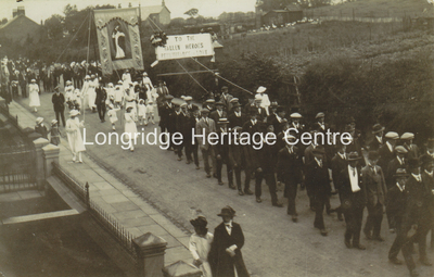 146C - Little Lane - Peace procession - 1918