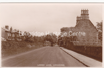 151A - Lower Lane - A view towards Clitheroe from near Prospect House - 1945